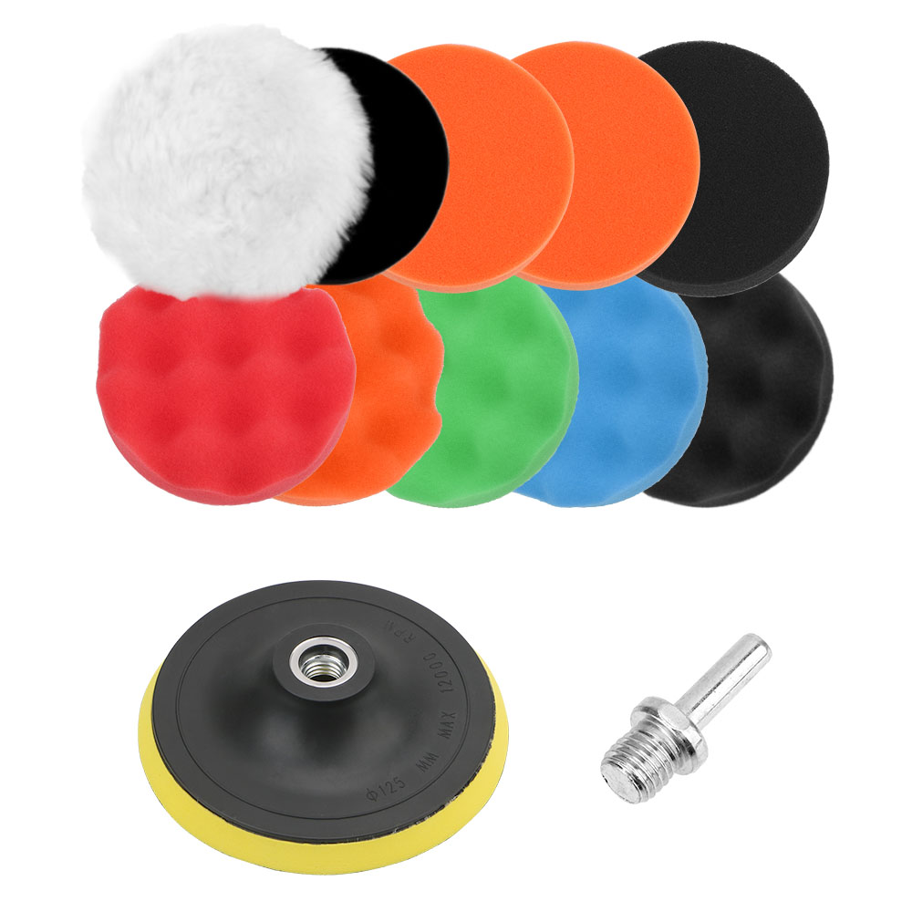 12pcs/set Paint Care Buffer Dr - Polish Pad Set Buffer 评论和价格