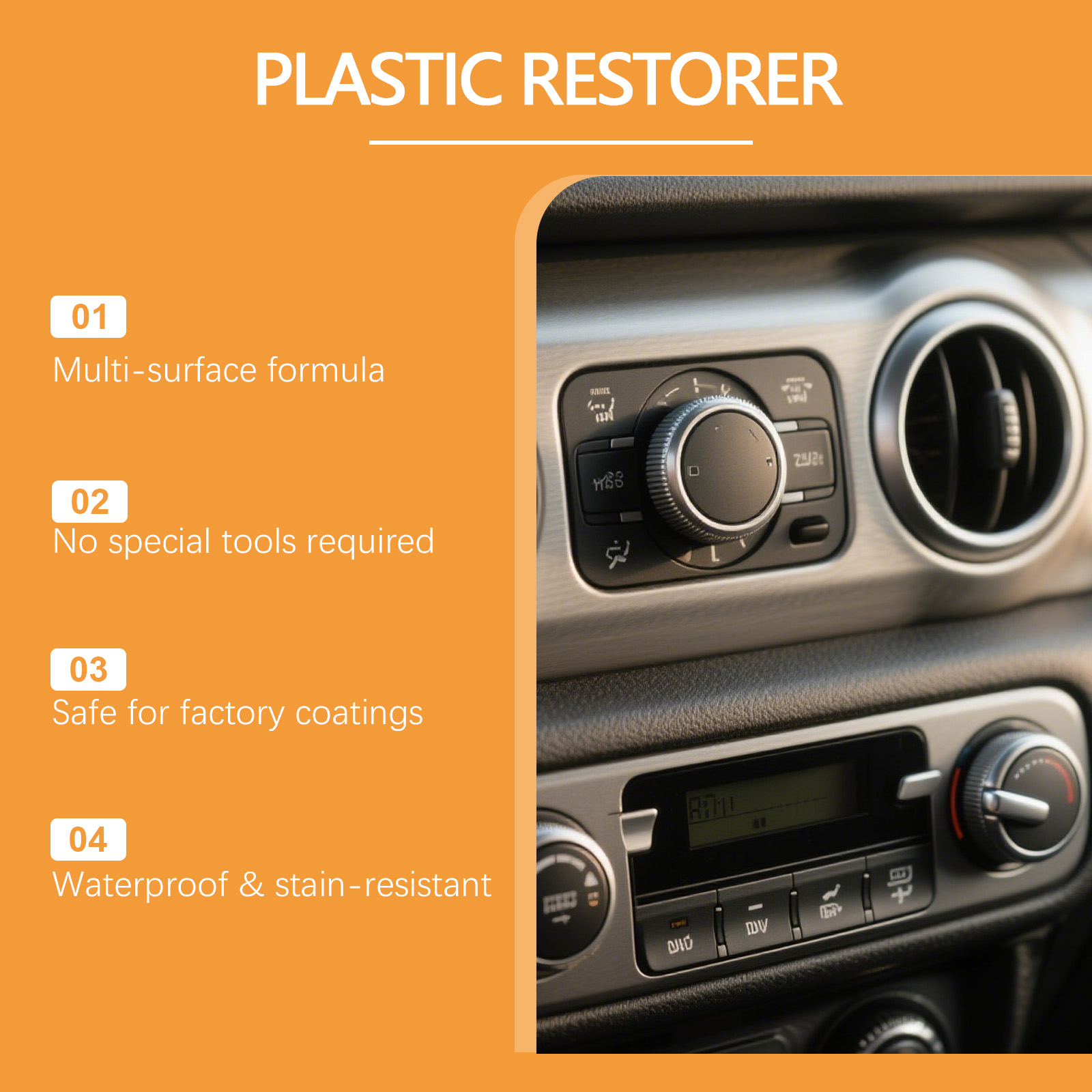 Automotive Plastic Restorer Pa - Leather Cleaner Interior 评论和价格